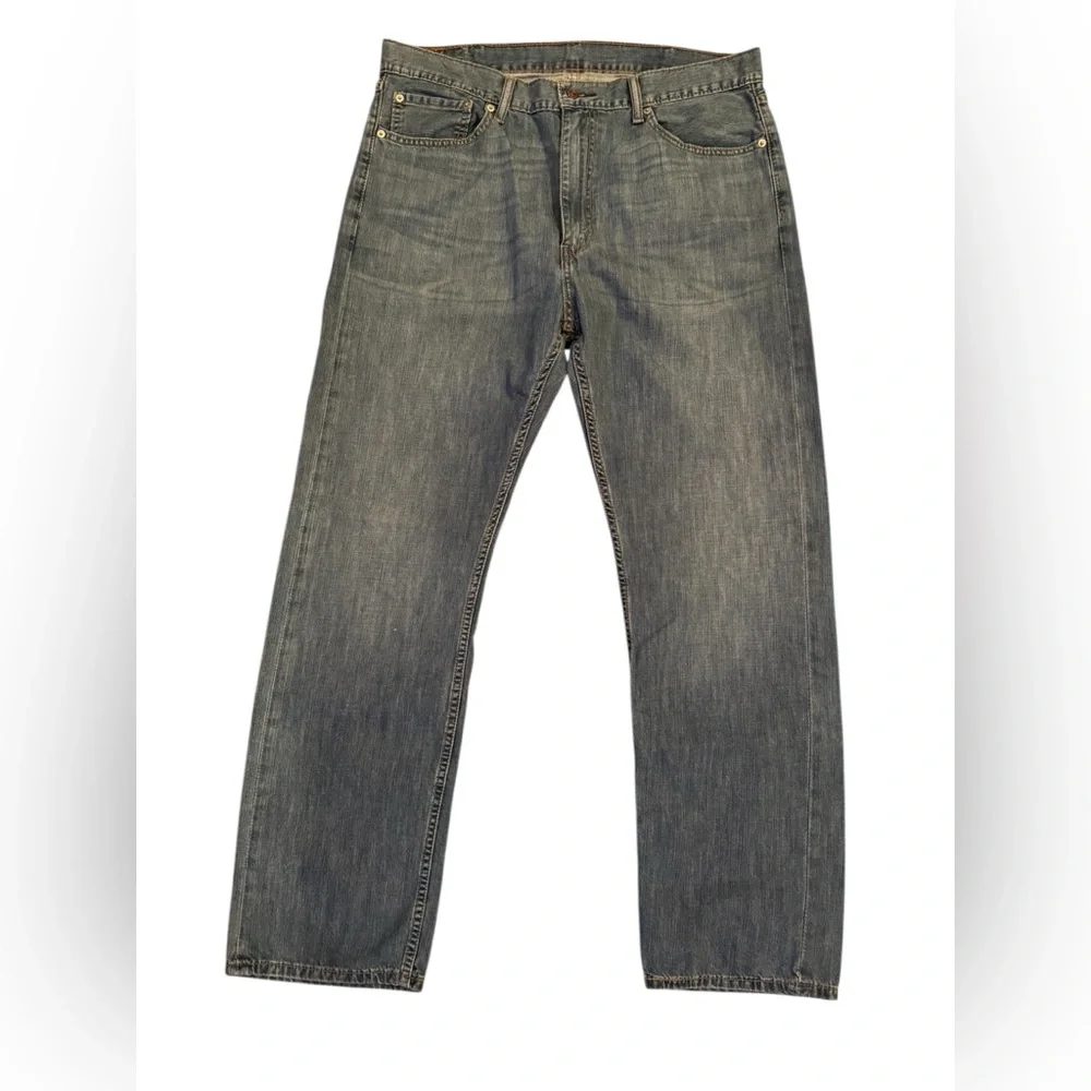 Levi’s 505 Jeans Men’s 38x32 Straight Leg Blue Denim Classic Fit